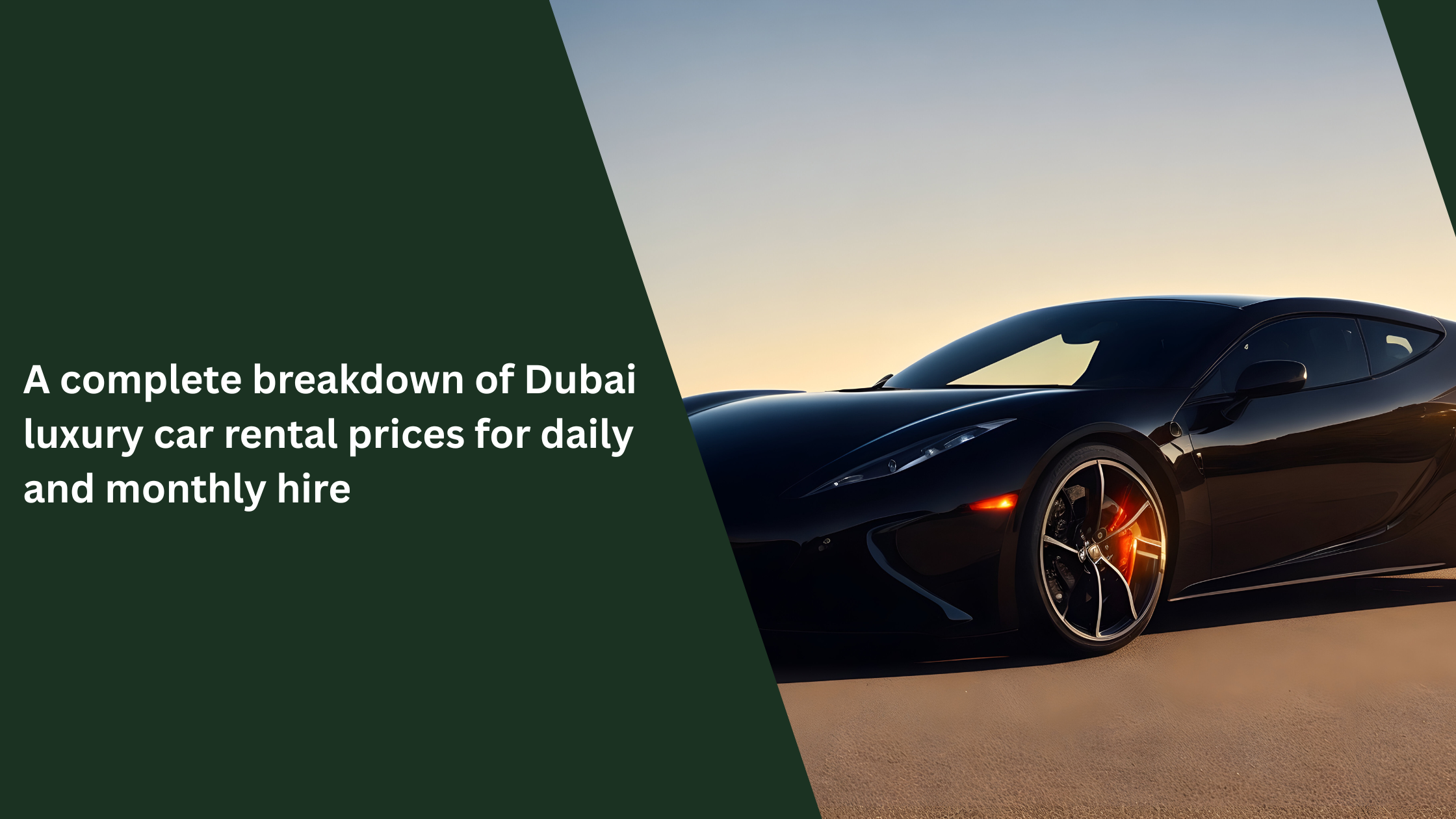 Dubai luxury car rental prices_blogs