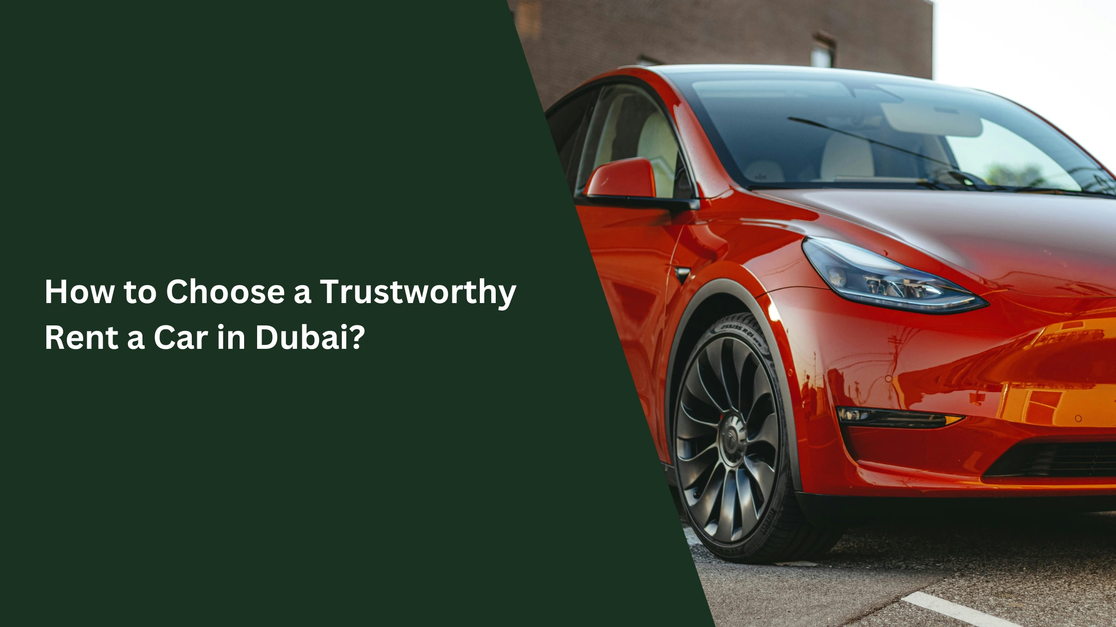 super luxury car rental Dubai